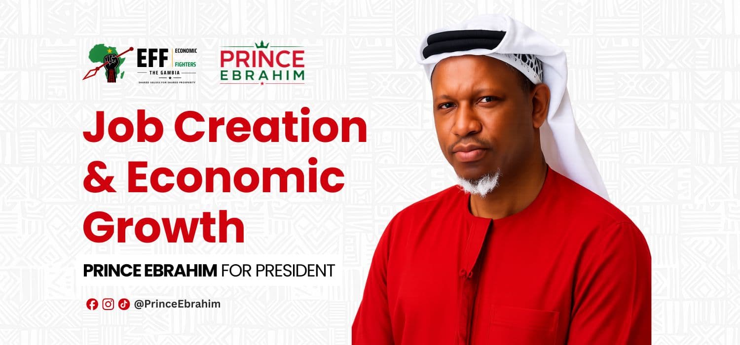 Prince Ebrahim Sanyang — A Better Gambia is Possible